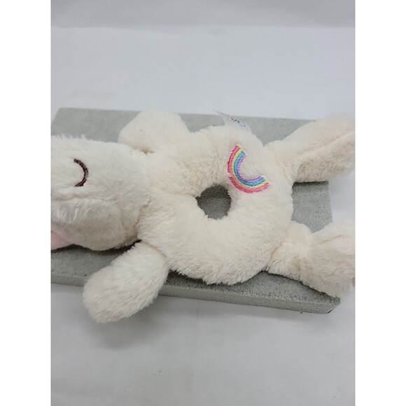 Spark Create Imagine Unicorn Plush Baby Rattle Lovey Toy Nursery Stuffed Animal - Picture 12 of 16